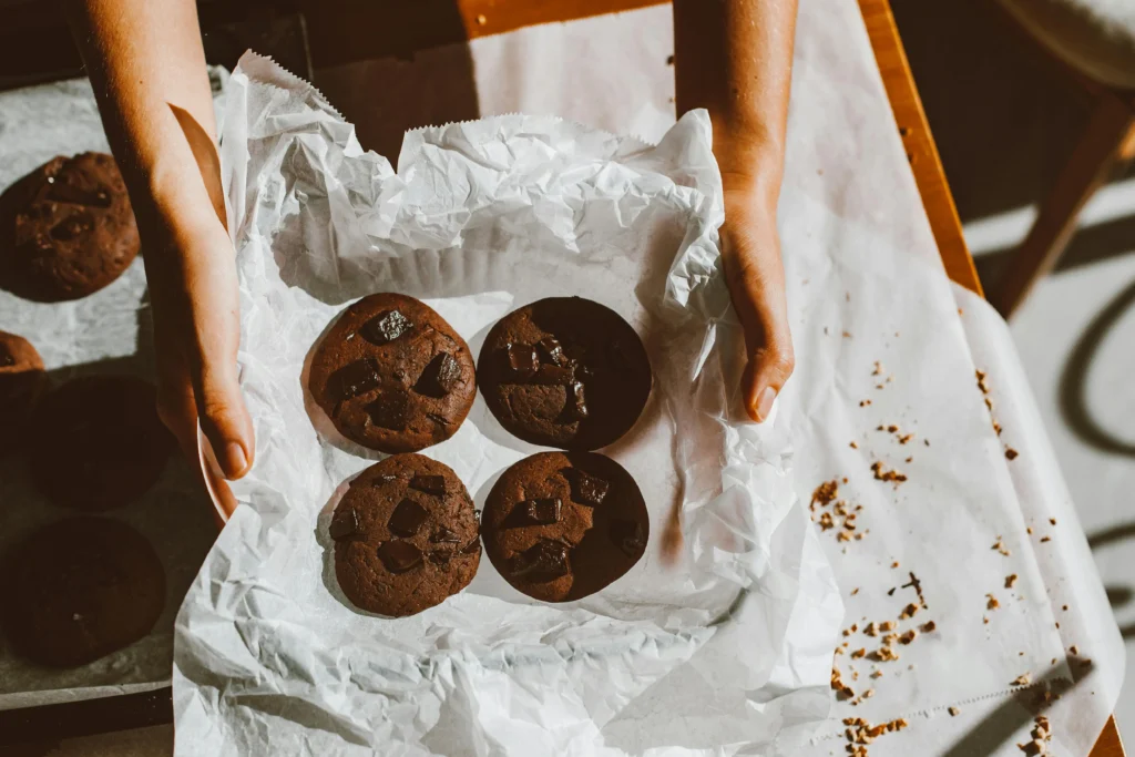 small batch chocolate chip cookies